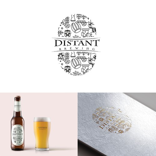 Distant Brewing logo