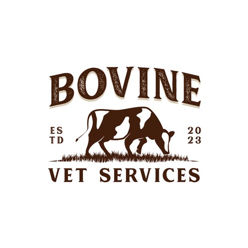 Logo Concept For Bovine Vet Services