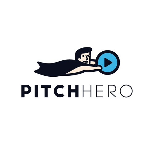 Hero + play logo