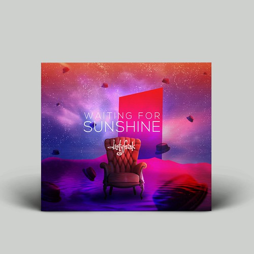 Waiting for sunshine Cd cover design