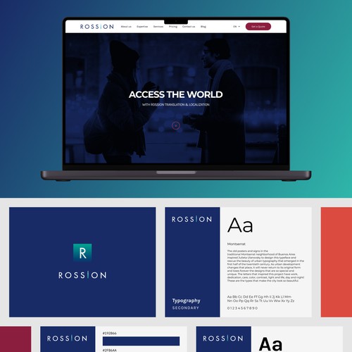 Rossion Website Design Revamp