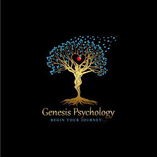 Winning design for Genesis Psychology Logo contest.