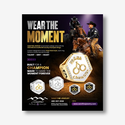 High End Luxury Jewelry Magazine Ad
