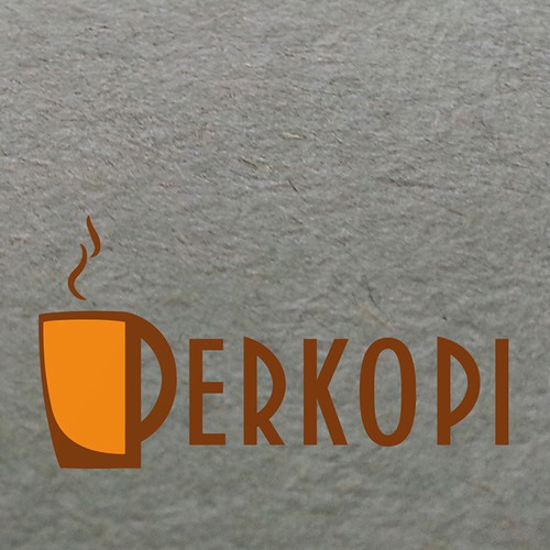 Drink some awesome coffee, then design the logo for Perkopi