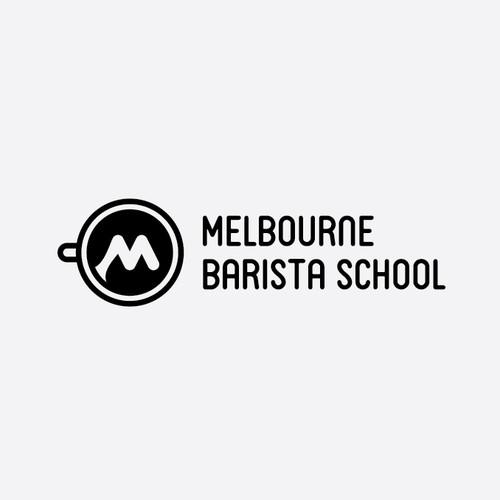 Melbourne Barista School Logo Concept