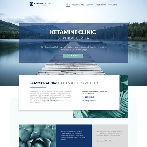 Ketamine Clinic Web design