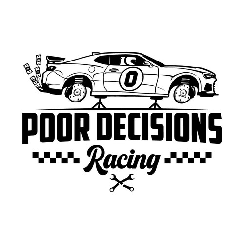 Funny Logo for a (not) competitive race car team!