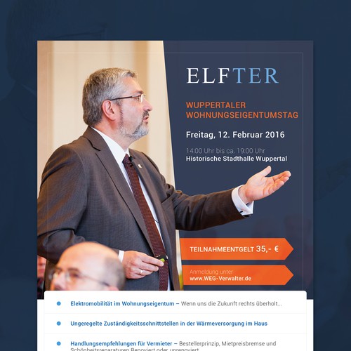 flyer for elfter