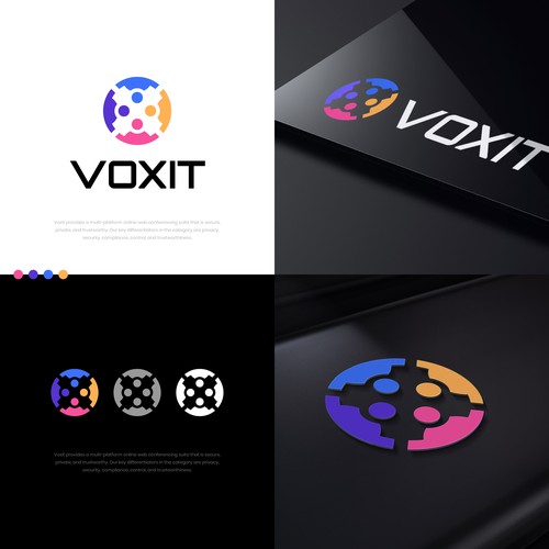 Voxit logo design cincept