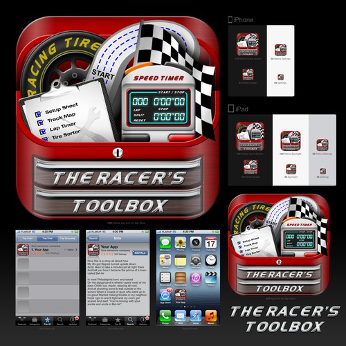 Create the next icon design for C-Squared Racing Technology LLC