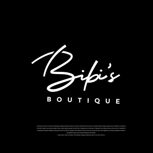 logo design for BIBIS fashion brand