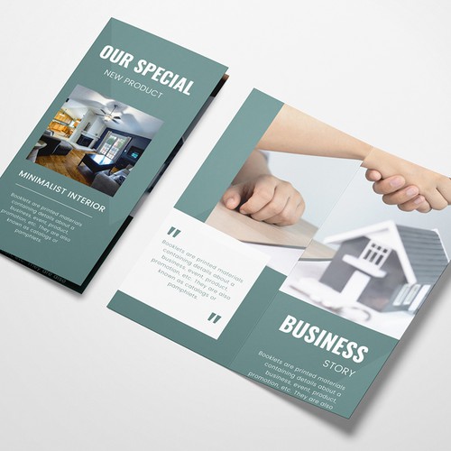 Tri-Fold Estate Brochure Design