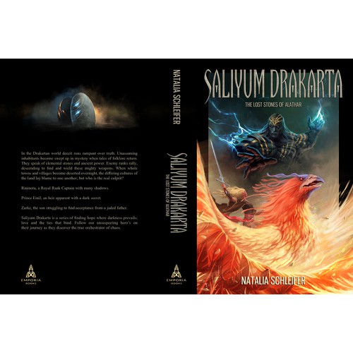 fantasy illustration and book cover