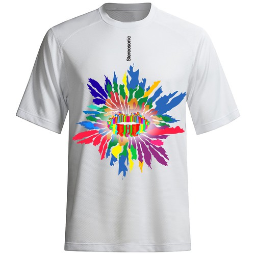 Create a bright, colourful, artistic and amazing T-Shirt for Stereosonic!