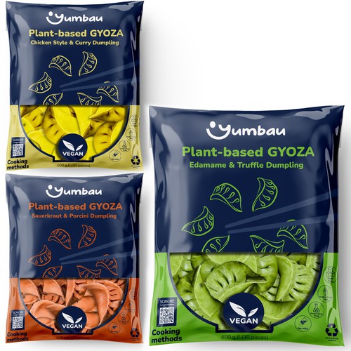 Plant based Dumplings / Dim Sum or Gyoza