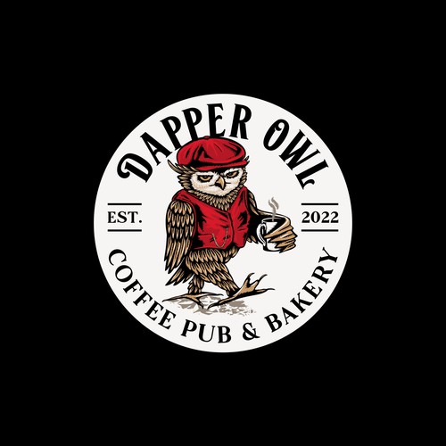 Dapper Owl Logo Design