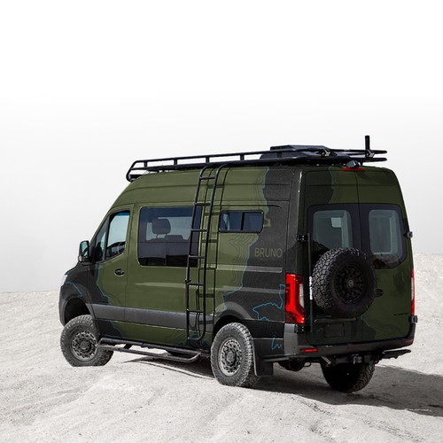 4x4 Adventure Van Wrap Design