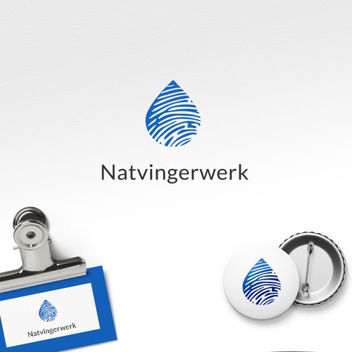 Wet Fingerprint Logo
