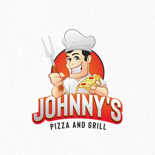 Johhny's Pizza and Grill Logo