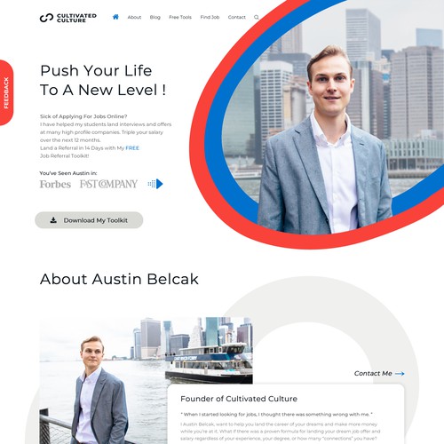 Cultivated Culture Website Redesign