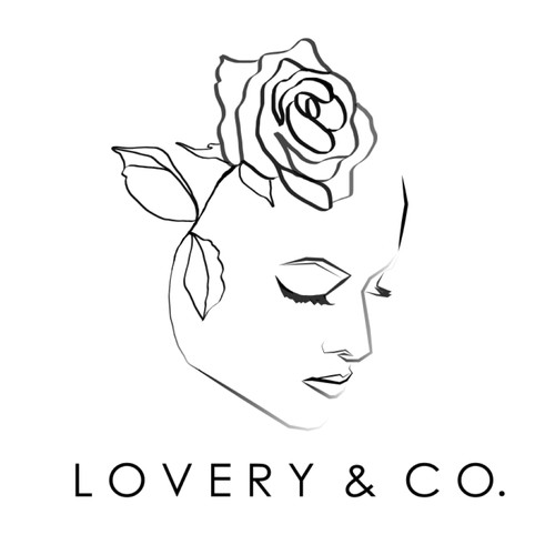 logo sample for rose infused skincare 