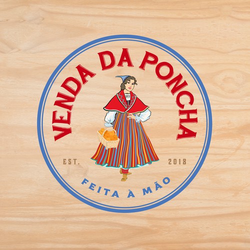Logo for street vendor in Lisbon, Portugal.