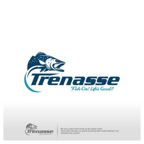 Texas Fishing Team logo. Trenasse Fishing 