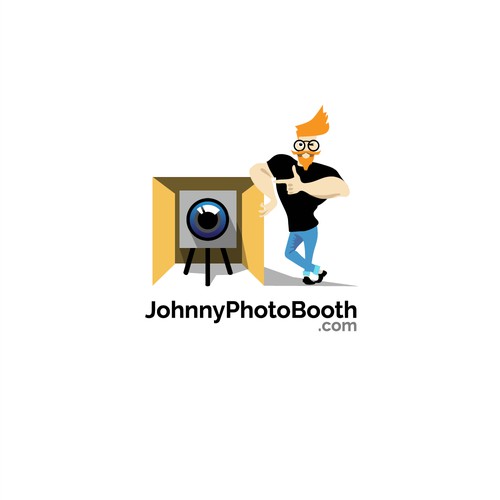Logo for a fun and professional photo booth.