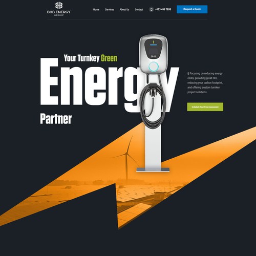  Modern Green-Energy Website Design Needed