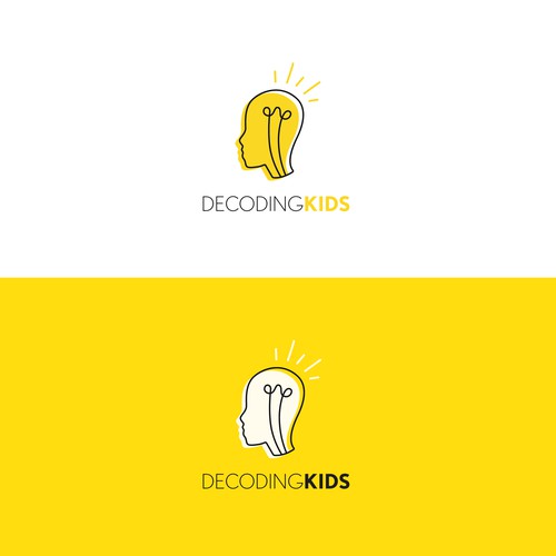 Logo concept for parenting newsletter