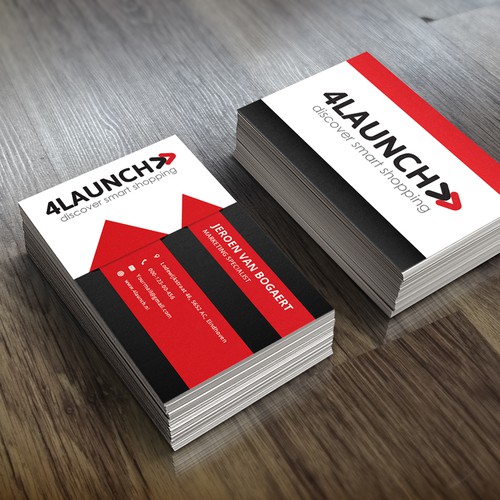 Business card for 4Launch!