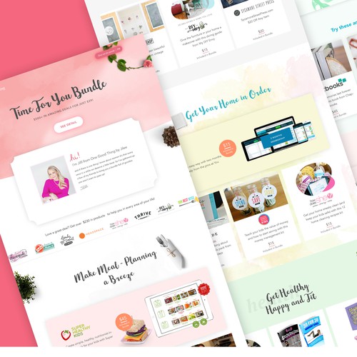 Bundle Product Landing page