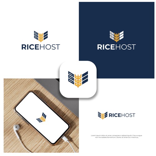 Logo design for RiceHost