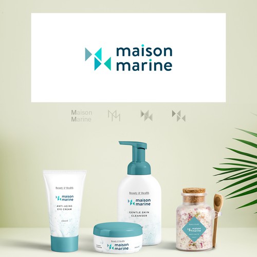 A visually sophisticated logo for a new international lifestyle brand
