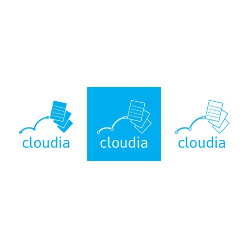 logo concept for cloudia