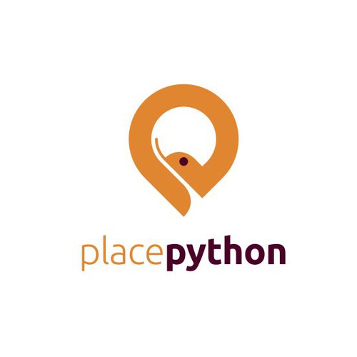pictorial logo concept for PlacePython