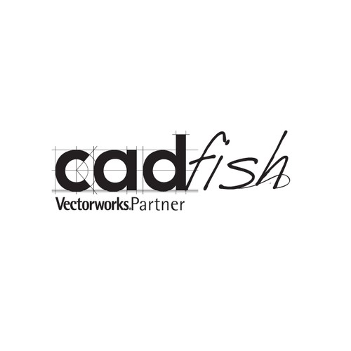 Logo-design: "cadfish"  (sales office for CAD-software)