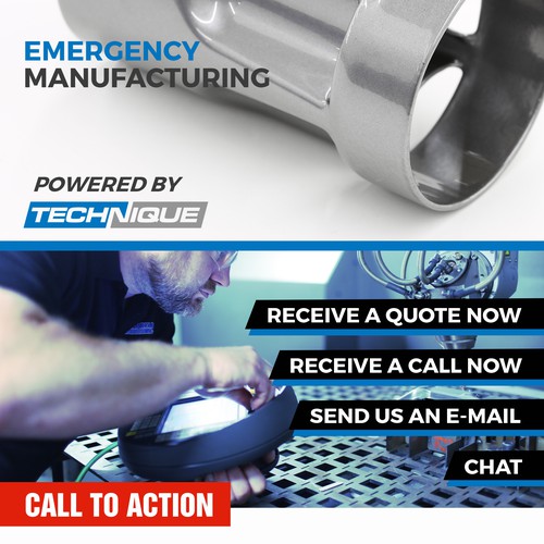 Emergency manufacturing - website design