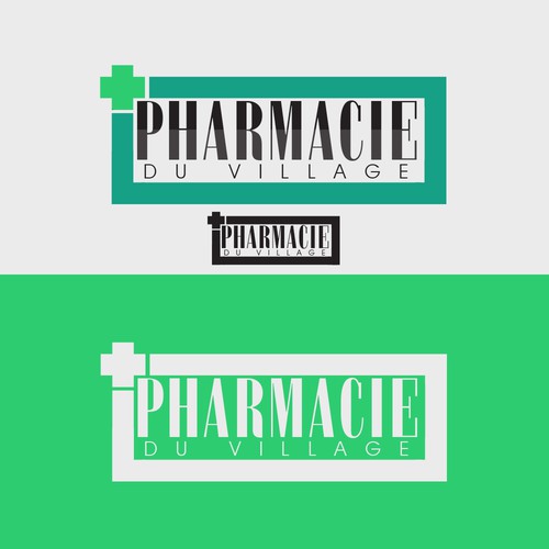 Logo design "Pharmacie Du Village"