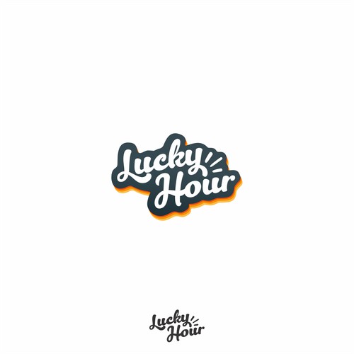 Logo For Music Duo Lucky Hour
