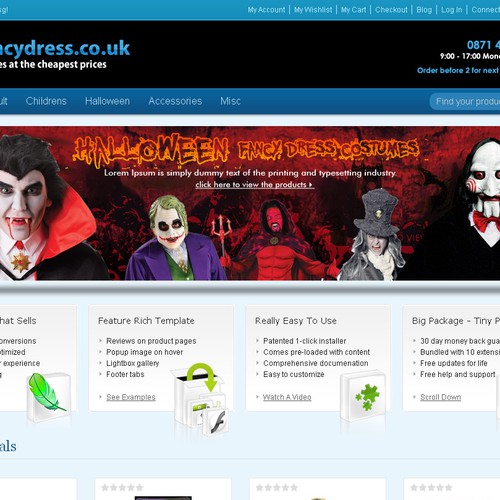 Create the next banner ad for 1st4 Fancy Dress