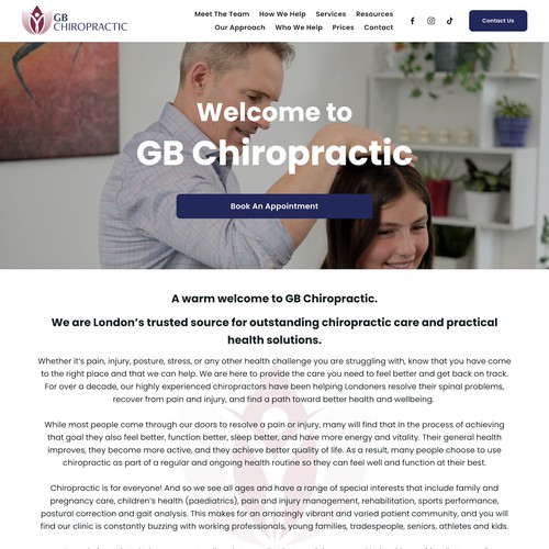 GB Chiro Design Customizations