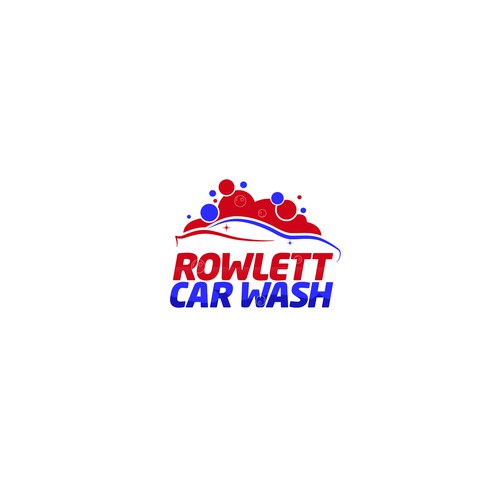 Attrative logo for Car Wash company
