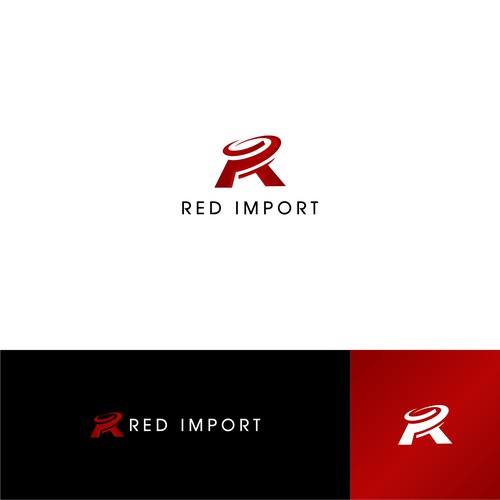 Logo concept for Red Import