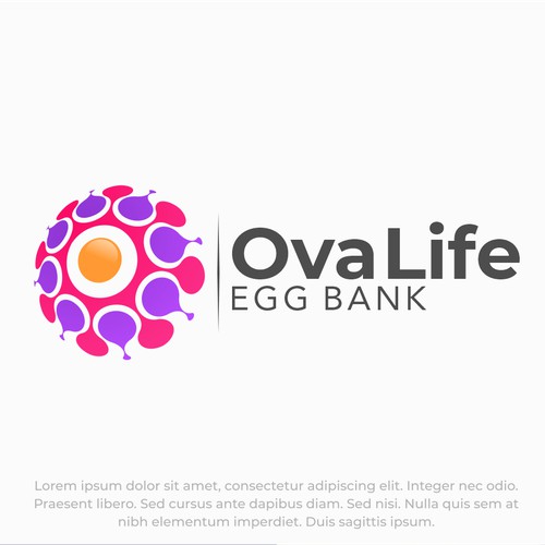 Modern & Scientific Ovum Concept for Ova Life