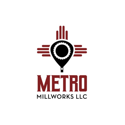 Metro Millworks LLC Logo Design