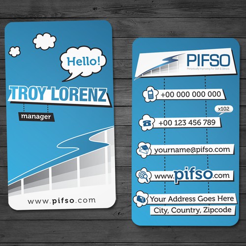 business card