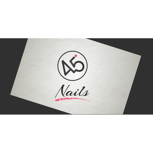 logo for 45° Nails