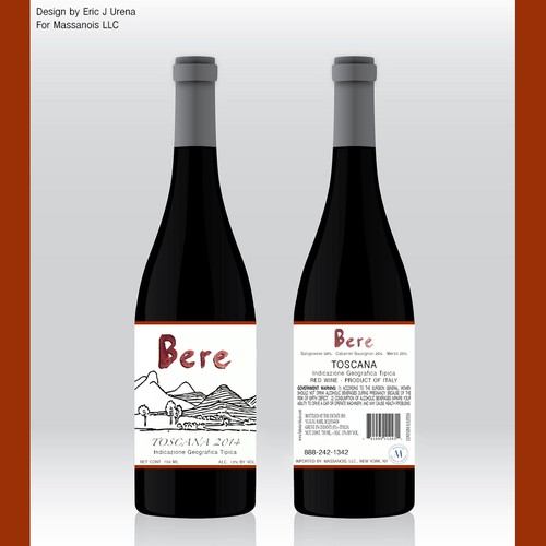 Bere Wine Rebranding.