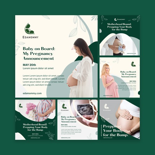 Marketing Templates - Edamommy (Where Wellness Meets Beauty in Motherhood)